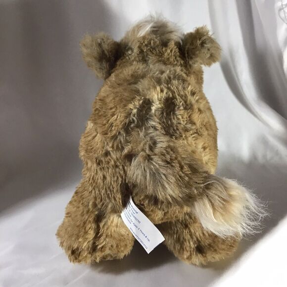 Woolly Mammoth Elephant Plush Tusks Realistic 12 X 9  Stuffed Animal - Picture 9 of 10